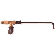 Peterson Gas Logs On/Off Valve With Adapter &amp; 8 Inch Steel Handle