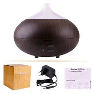 Essential Oil Aromatherapy Diffuser, Quimat Wood Grain 300ml Ultrasonic Diffuser Cool Mist Humidifier Air Purifier... N13