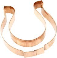 Old River Road Horse Shape Cookie Cutter, Copper