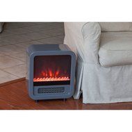 Kissmoji 1500 W Indoor Electric LED Faux Fireplace Stove Space Heater N4