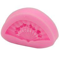 Mr.S Shop Folding Fan Silicone Mold Soap Fondant Cake Decorating Baking Tools,Small Size N4