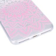 iPhone 7 Plus Case, PHEZEN Henna Mandala Floral Design [Scratch Resistant] Clear TPU Bumper Case Soft Rubber Gel... N3