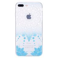 iPhone 7 Plus Case, PHEZEN Henna Mandala Floral Design [Scratch Resistant] Clear TPU Bumper Case Soft Rubber Gel... N5