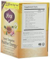 Yogi Sweet Tangerine Positive Energy, 1.02 Ounce (Pack of 6) N2