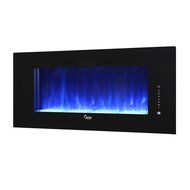 Caesar Hardware 2015 Luxury Linear Wall Mount Recess Freestanding Flame Electric Fireplace, 46-Inch, Multicolor N26