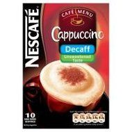 Nescafe Cappuccino Unsweetened &amp; Decaffenated 2 box of 10 pks