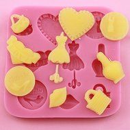 Lady Dress Up Silicone Fondant Cake Mold Chocolate Sugar Craft Mould N2