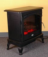 Elctrc Stove Blk 400sqft