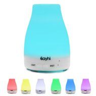Sayhi 120 Milliliter Ultrasonic Mist Aroma Humidifier Aromatherapy Essential Oil Diffuser for Room,Car