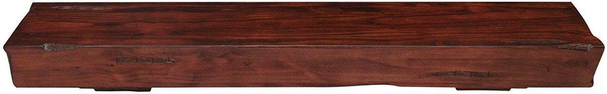 Pearl Mantels 412-72-70 Shenandoah Pine 72-Inch Wall Shelf, Rustic Cherry N4