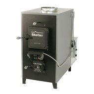 Shelter SF2639 200000 BTU Indoor Wood Coal Burning Forced Air Furnace