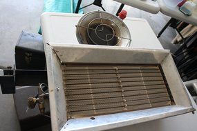 32000 BtuH Tank Top Portable Gas Heater, LP