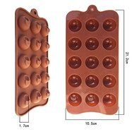 Chocolate Silicone Mold Chocolate Ice Cream Cake Moulds Cake Decorating Tools