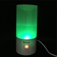 1.8L Ultrasonic Humidifier, Cool Mist Humidifier with Aroma Diffuser, With 7 Color LED Lights and Waterless Auto...