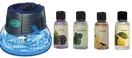 New Rainbow Rainmate IL Air Freshener Purifier Room Aromatizer w/ 4 Fragrances