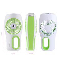 TANYHI Handheld USB Recharge Fan Facial Humidifier Mist Water Spray Fresh Air Conditioner for Beauty, Home, Office... N2