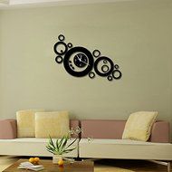 EverTrust(TM) New 3d Diy Acrylic Wall Clock Quartz Watch Clocks Mirrorwall Reloj De Pared Horloge Vintage Large...