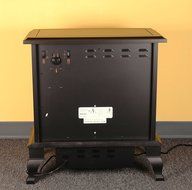 Elctrc Stove Blk 400sqft N2