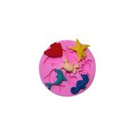 Cutoy Ocean Animal Design Silicone Cake Fondant Chocolete Jello Soap Candy Gum Paste Molds Clay Moulds DIY Decorating...