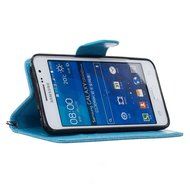 Galaxy Grand Prime Case, Galaxy Grand Prime Wallet Case,PHEZEN Cute Bear Don't Touch My Phone Design PU Leather... N4