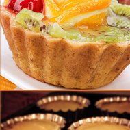 Matoen(TM) 10pcs Egg Tart Aluminum Cupcake Cake Cookie Mold Pudding Mould Tin Baking Tool N5