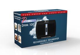 Pursonic DHM100 Renewable/Rechargeable Dehumidifier, Mini