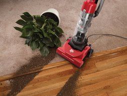 Dirt Devil Vacuum Cleaner Quick Lite Plus Bagless Corded Upright Vacuum UD20015 N4