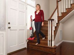 Dirt Devil Vacuum Cleaner Quick Lite Plus Bagless Corded Upright Vacuum UD20015 N5