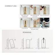 Tri-polar 50mlPortable Wood Grain Ultrasonic Mist Whisper-Quiet Vehicle-Mounted Aromatherapy Essential Oil Diffuser...