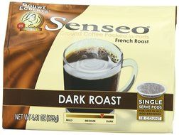 Senseo Coffee Pods, Dark Roast,18 Count (Pack of 6) N21