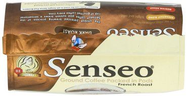 Senseo Coffee Pods, Dark Roast,18 Count (Pack of 6) N23