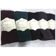 Spritech(TM) Women Girls Warm Cable Cotton Women Elastic Trample Feet Tights Stockings Leggings Brown