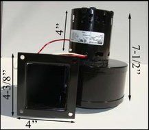 Breckwell Pellet Stove Convection Motor Blower C-E-033 - 11-1210 G N3