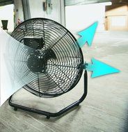 Patton PUF1810C-BM 18-Inch High Velocity Fan