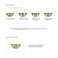 PURIER Eco-Powder Food Cleaner Purifier Eco-Friendly Natural-Materials 1g x 30ea For Fuit Vegetable ~USPS Express N6