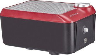 Insignia - Electric Table Desk Heater Home Office Warm Air Heat Portable -Red N3