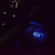 Car Ionic Air Purifier, AceFox Ionizer Freshener Removes Dust, Pollen,Smoke, Odor, Bacteria, Virus (Gray) N2