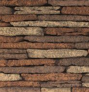 Ceramic Fiber Liner for 48 inch Deluxe Fireplaces - Stacked Limestone
