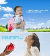 SKNBC&reg; Carabiner Water Misting Fan Portable Mini Fan 3 Piece Set N4