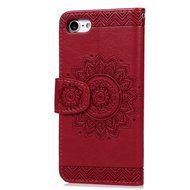 iPhone 7 Case (4.7 inch) - Wallet Folio Flip Embossed Totem PU Leather Case with Stand Card Slots and Slim Fit... N18