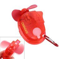 SKNBC&reg; Carabiner Water Misting Fan Portable Mini Fan 3 Piece Set N7