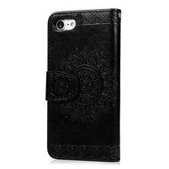iPhone 7 Case (4.7 inch) - Wallet Folio Flip Embossed Totem PU Leather Case with Stand Card Slots and Slim Fit... N21