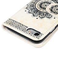 iPhone 7 Case (4.7 inch) - Wallet Folio Flip Embossed Totem PU Leather Case with Stand Card Slots and Slim Fit... N24
