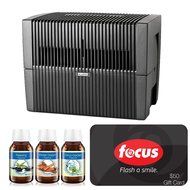 Venta LW45G Large Room Airwasher Humidifier and Air Purifier (Anthracite Gray) + Airwasher Relaxing Fragrance...