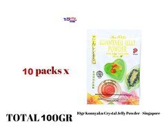 10 PACKS Konnyaku Crystal Jelly Powder - from JIM WILLIE SINGAPORE N2