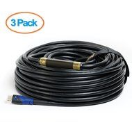 Aurum Ultra Series - High Speed HDMI Cable (100 ft) w/ Built-in Signal Booster - Supports 3D &amp; Audio Return Channel... N4