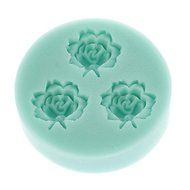 Tint Mini Rose Flower Food Grade Silicone Mold Chocolate Cake Decorating Heat Safe Mould