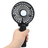 LETSBAY Foldable Hand Fans Battery Operated Rechargeable Handheld Mini Cooling Fan Electric Personal Fans Hand... N3