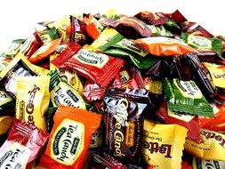 Bali's Best Coffee &amp; Tea Candies 6-Flavor Variety: One 2 lb Assorted Bag of Coffee, Espresso, Latte, Green Tea... N3