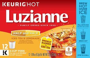 Luzianne Iced Tea, Sweet Flavor, Single Serve Tea Cups, 12 Count N7